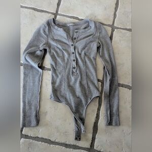 Free People Knit Bodysuit